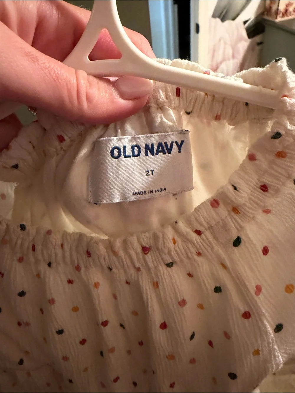 Old Navy lightweight cream